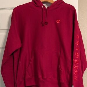 Champion Men's Bold Red Hoodie